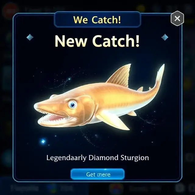 The rare Diamond Sturgeon