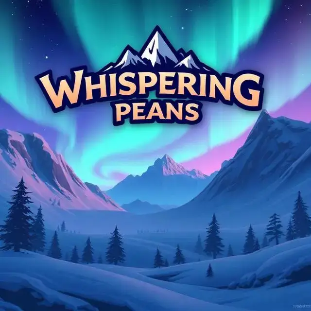 A beautiful northern lights display in-game